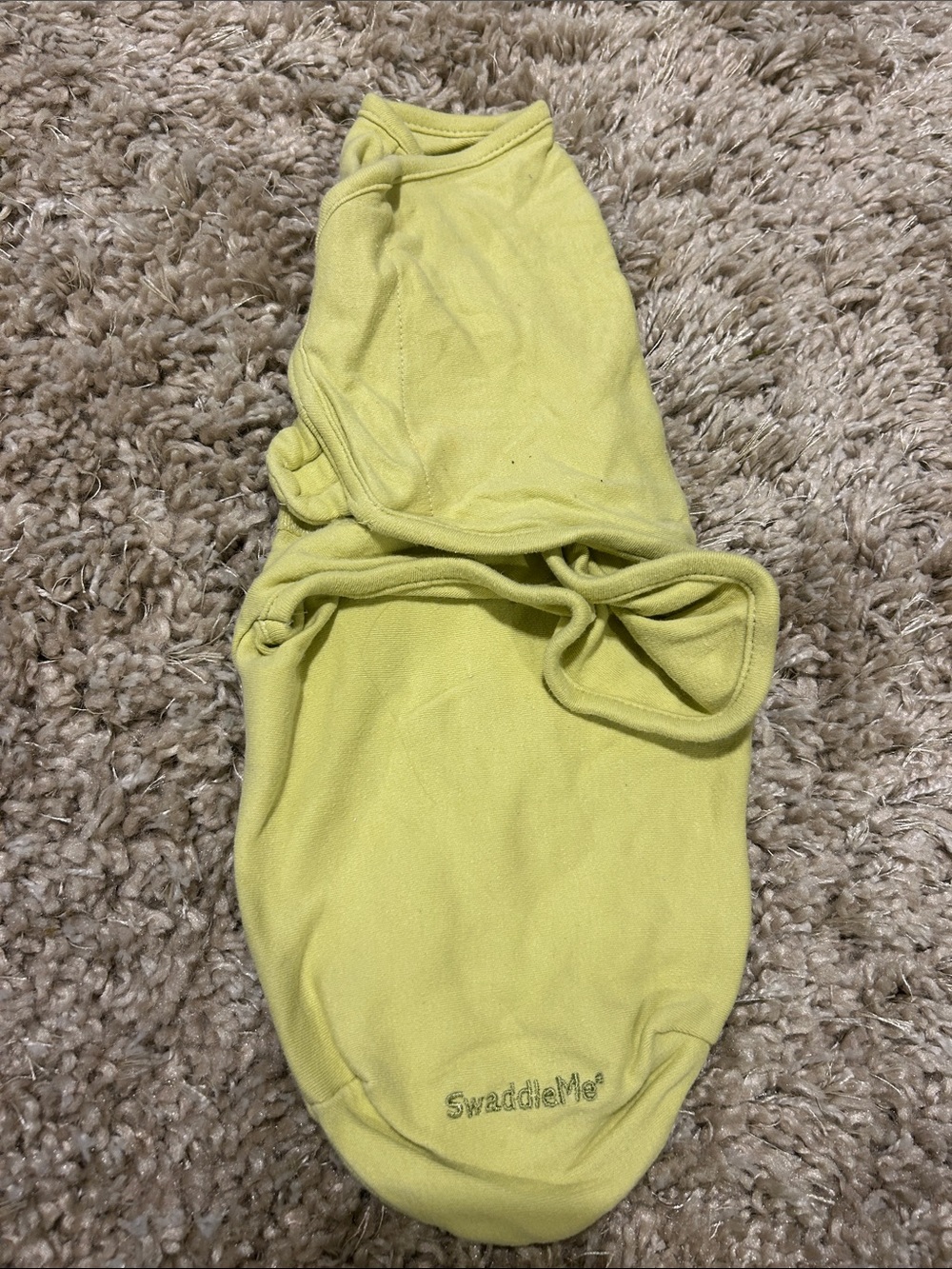 SwaddleMe Lime Green Infant Swaddle Wrap